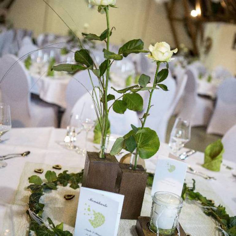 Hochzeit im Feststadl